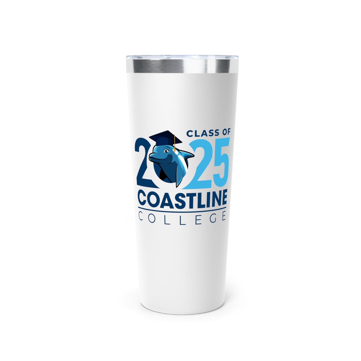Coastline Class of 2025 Copper Vacuum Insulated Tumbler, 22oz
