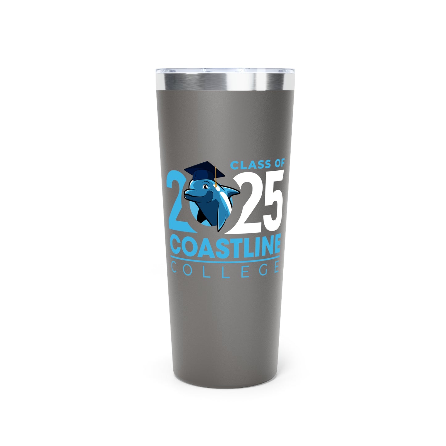 Coastline Class of 2025 Copper Vacuum Insulated Tumbler, 22oz