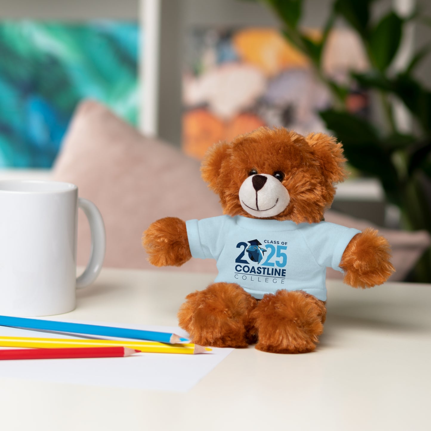 Coastline Class of 2025 Stuffed Bear with Tee