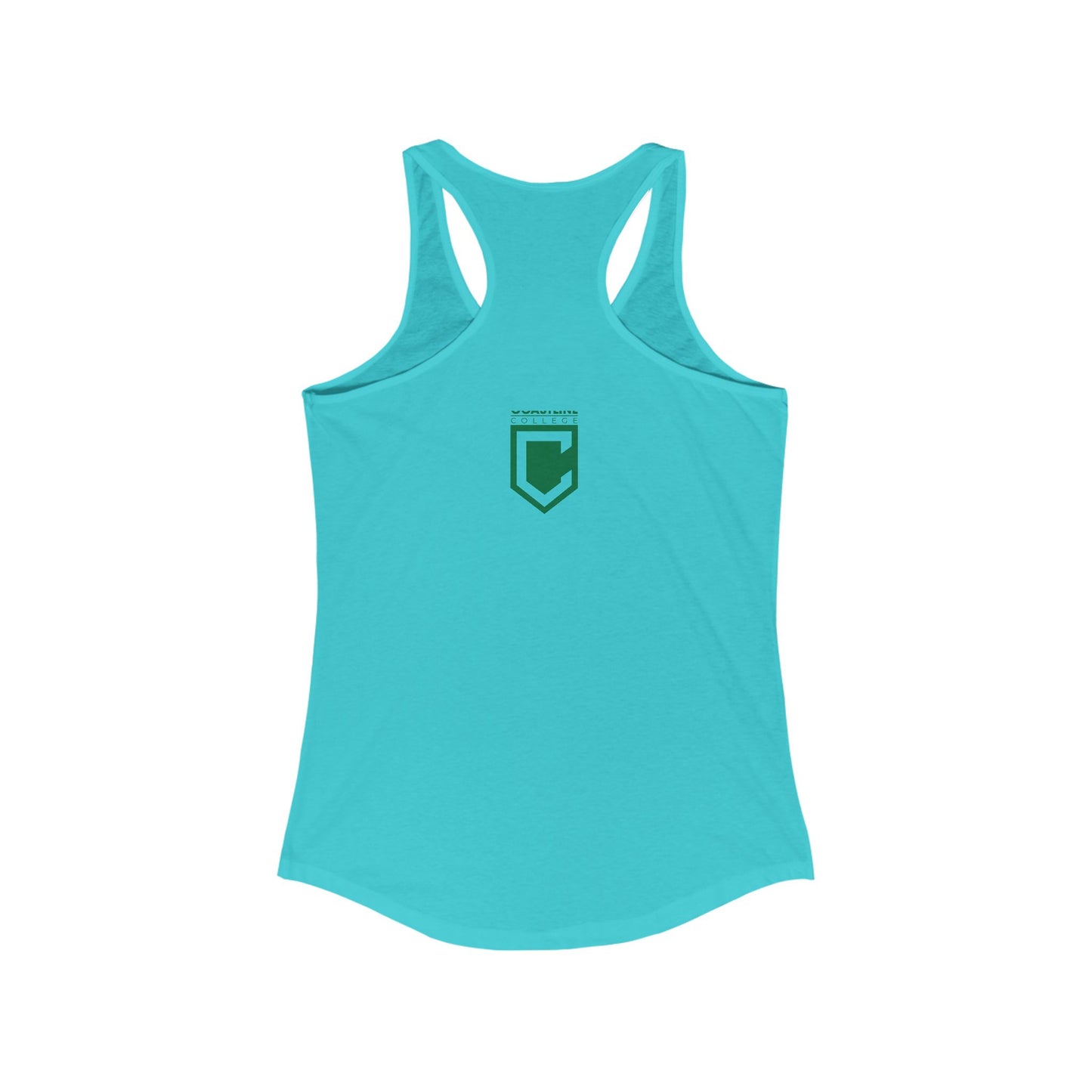 Coastline "Every Day Is Earth Day" Women's Ideal Racerback Tank