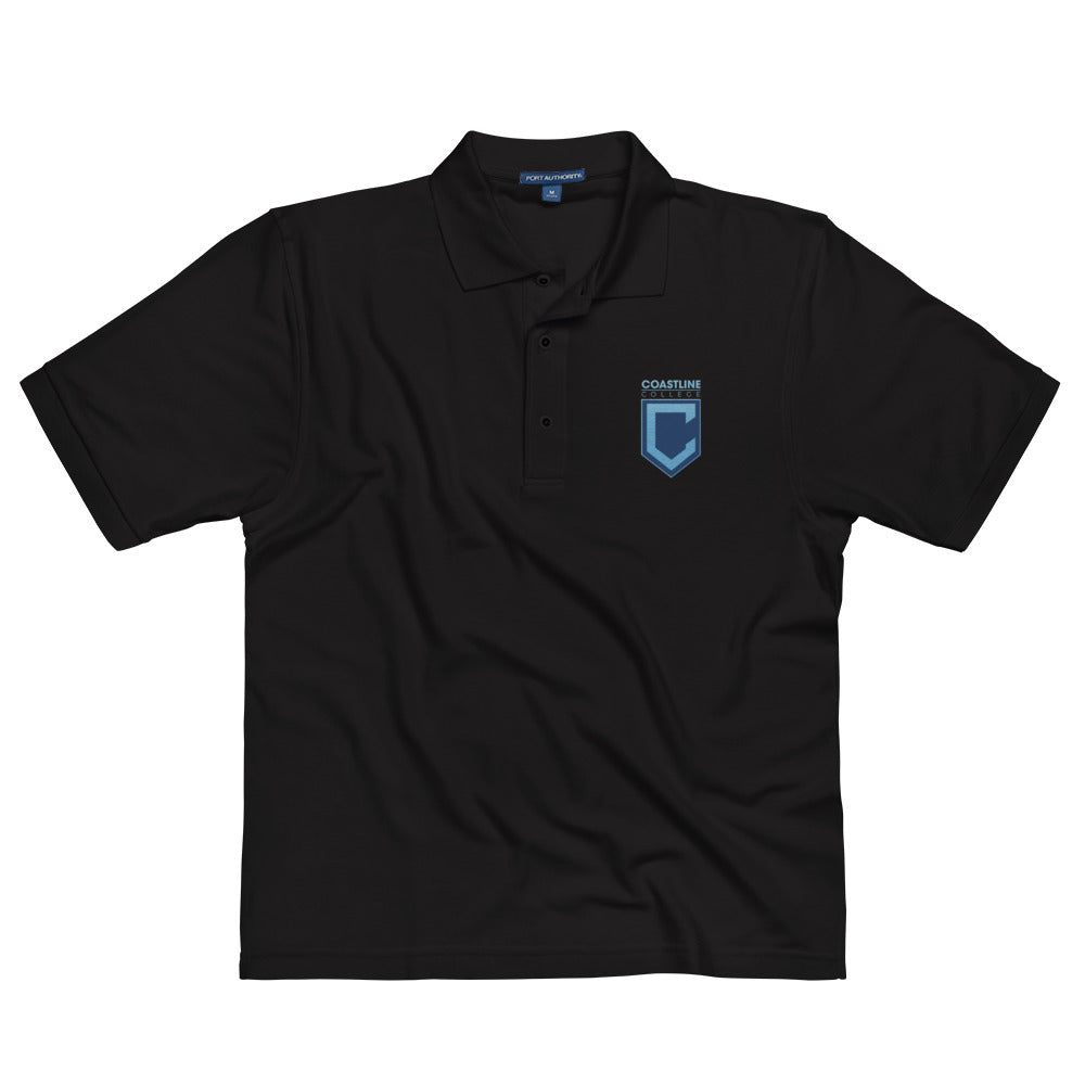 Shield Logo Unisex Premium Polo - Dark Colors