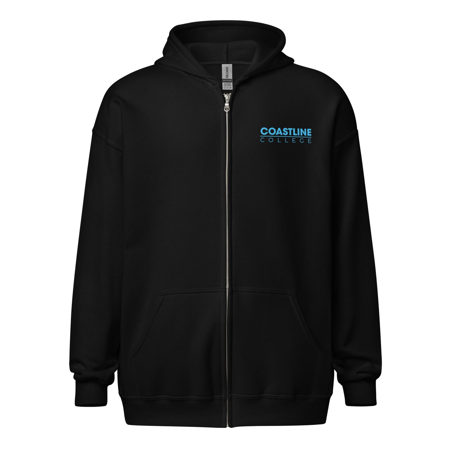 Shield Logo Unisex Heavy Blend Zip Hoodie - Dark Colors