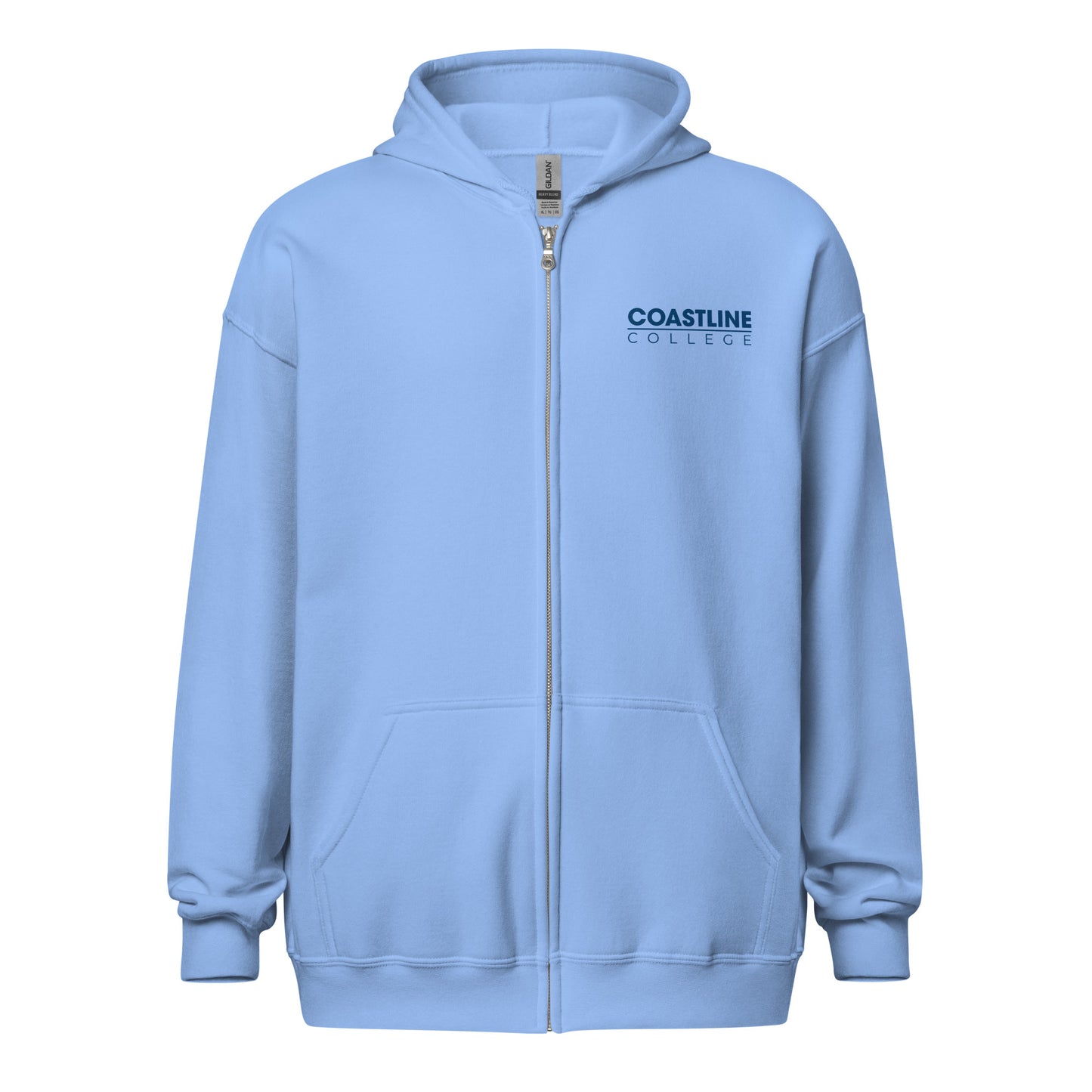 Shield Logo Unisex Heavy Blend Zip Hoodie - Light Colors