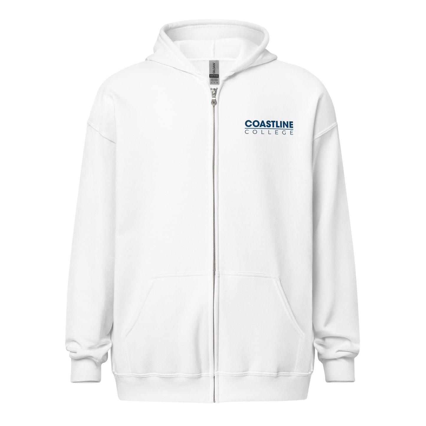 Shield Logo Unisex Heavy Blend Zip Hoodie - Light Colors