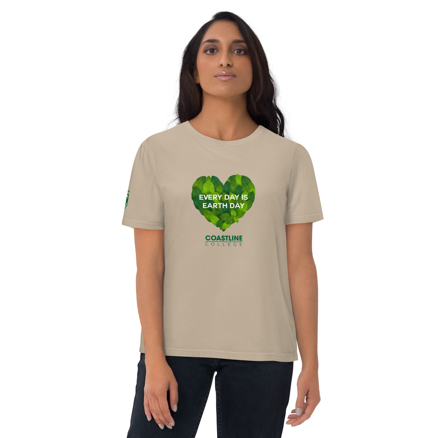 Coastline "Every Day is Earth Day" Unisex Organic Cotton T-Shirt - Light Colors
