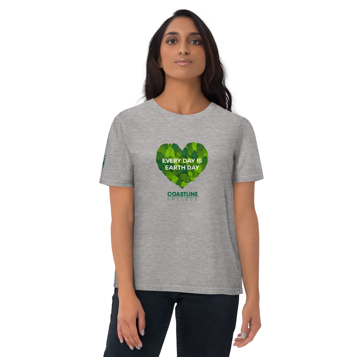 Coastline "Every Day is Earth Day" Unisex Organic Cotton T-Shirt - Light Colors