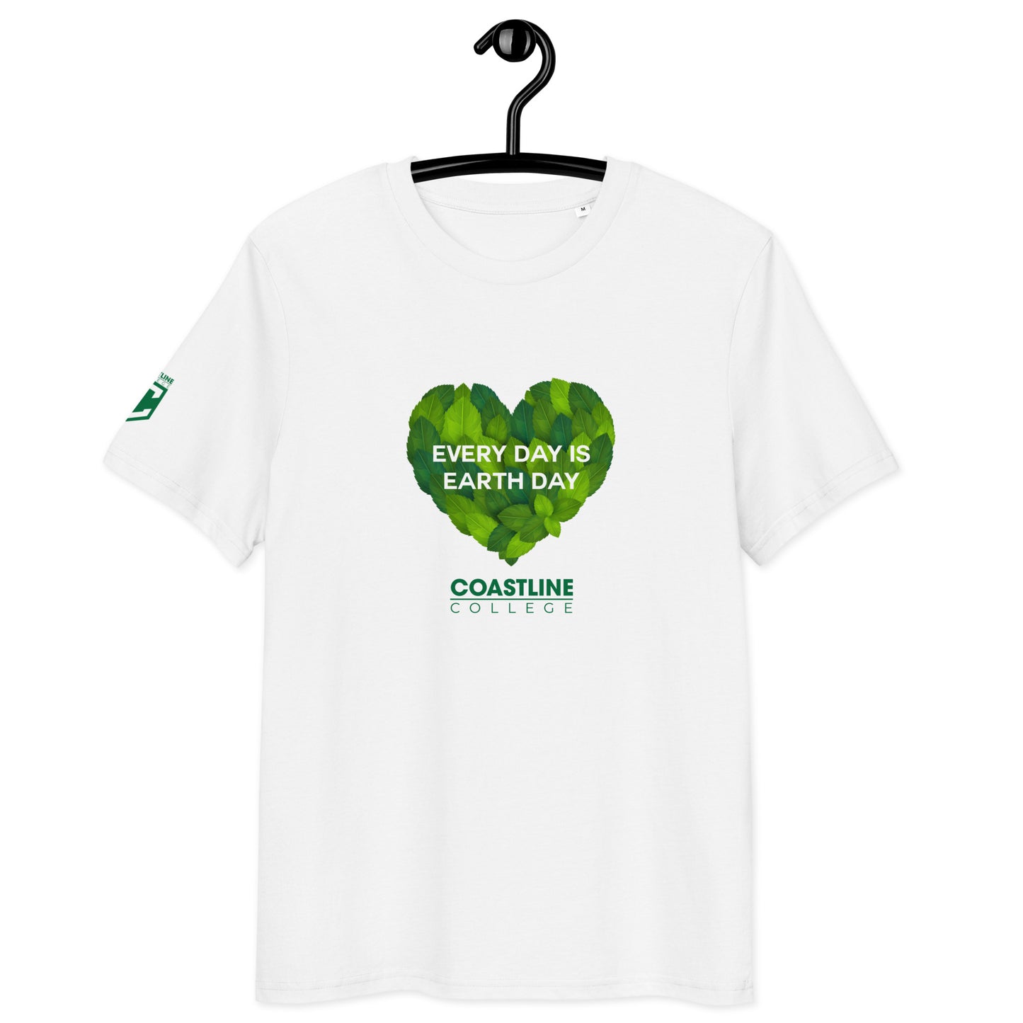 Coastline "Every Day is Earth Day" Unisex Organic Cotton T-Shirt - Light Colors