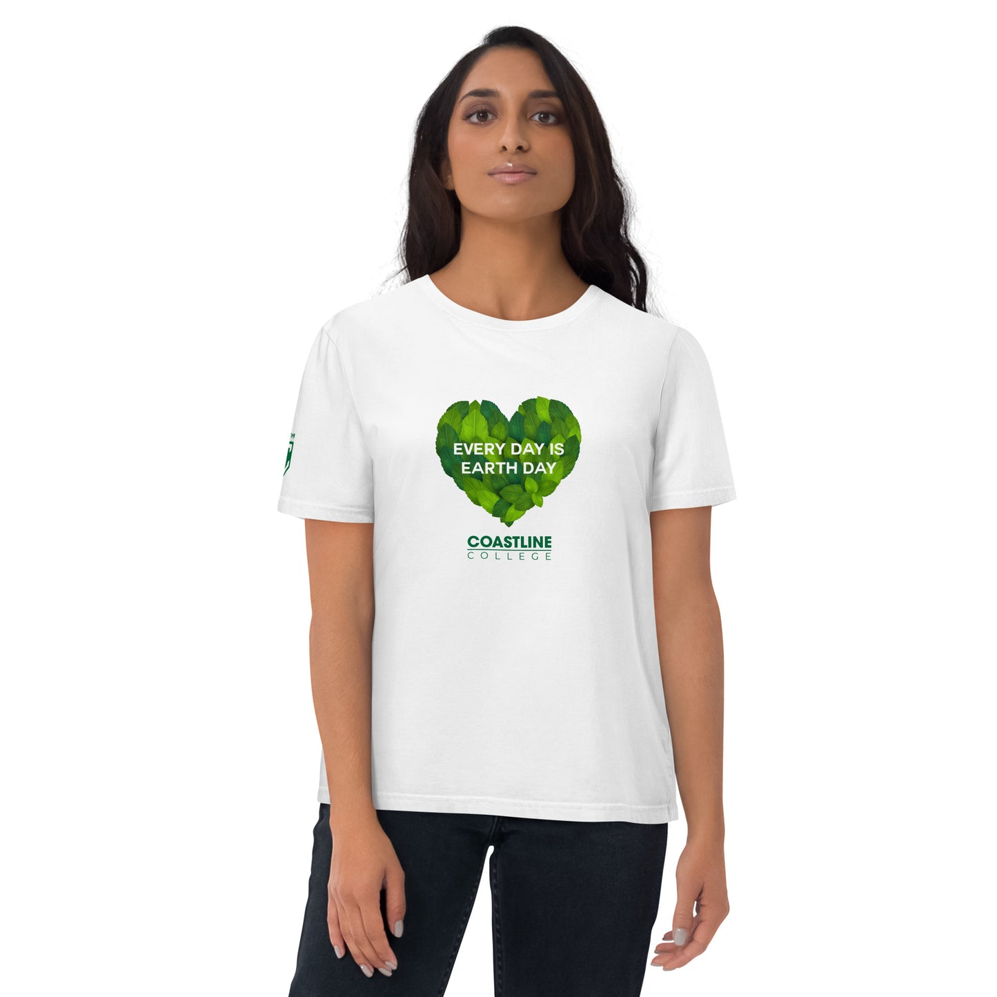 Coastline "Every Day is Earth Day" Unisex Organic Cotton T-Shirt - Light Colors