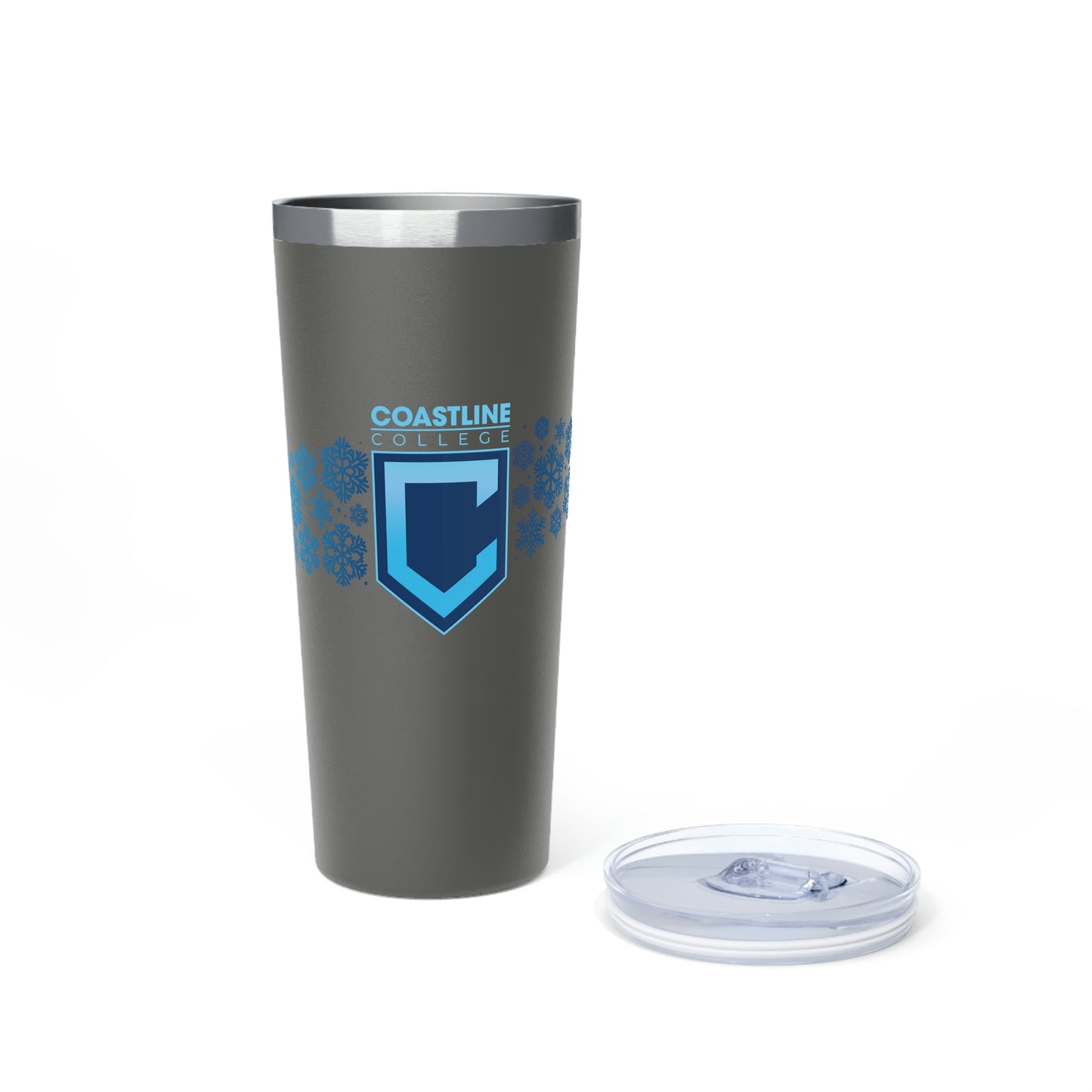 Coastline Winter Wave Copper Vacuum Insulated Tumbler, 22oz
