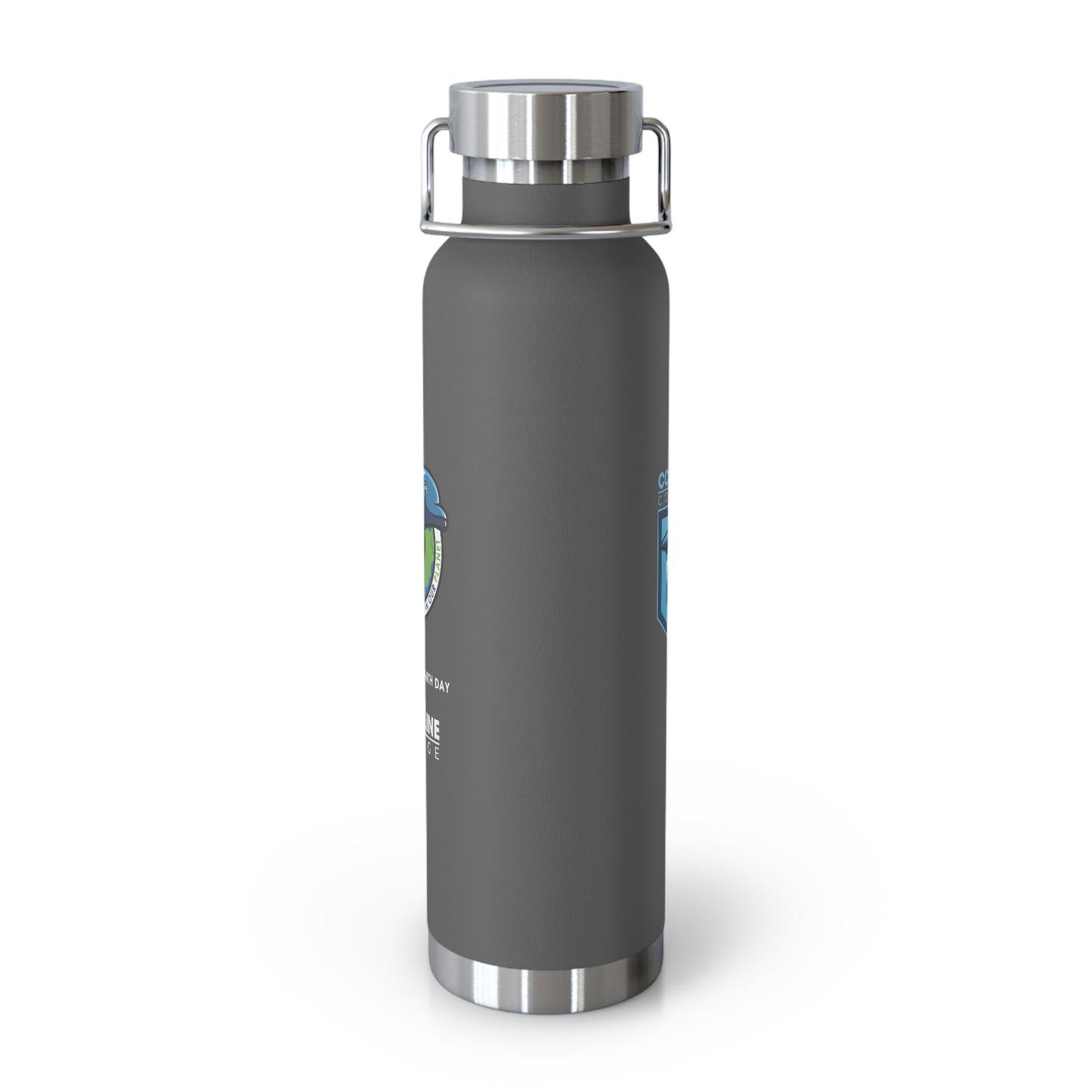 Fin Invest In Our Oceans Copper Vacuum Insulated Bottle, 22oz