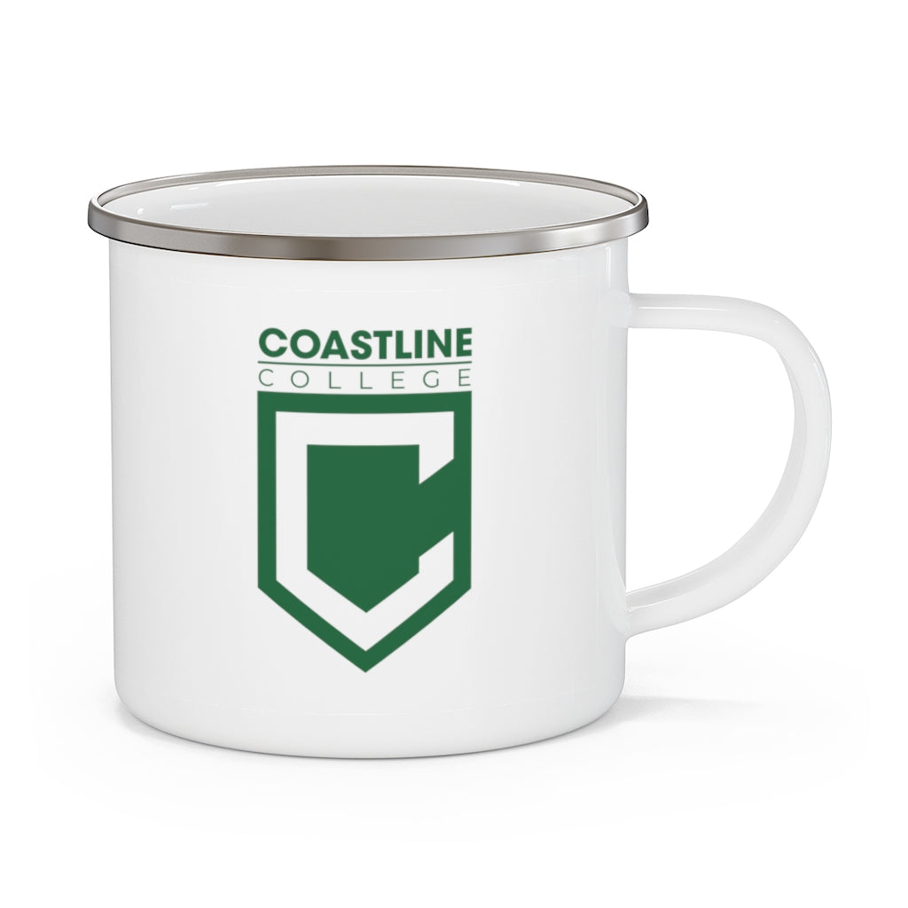 Coastline "Every Day is Earth Day" Enamel Camping Mug