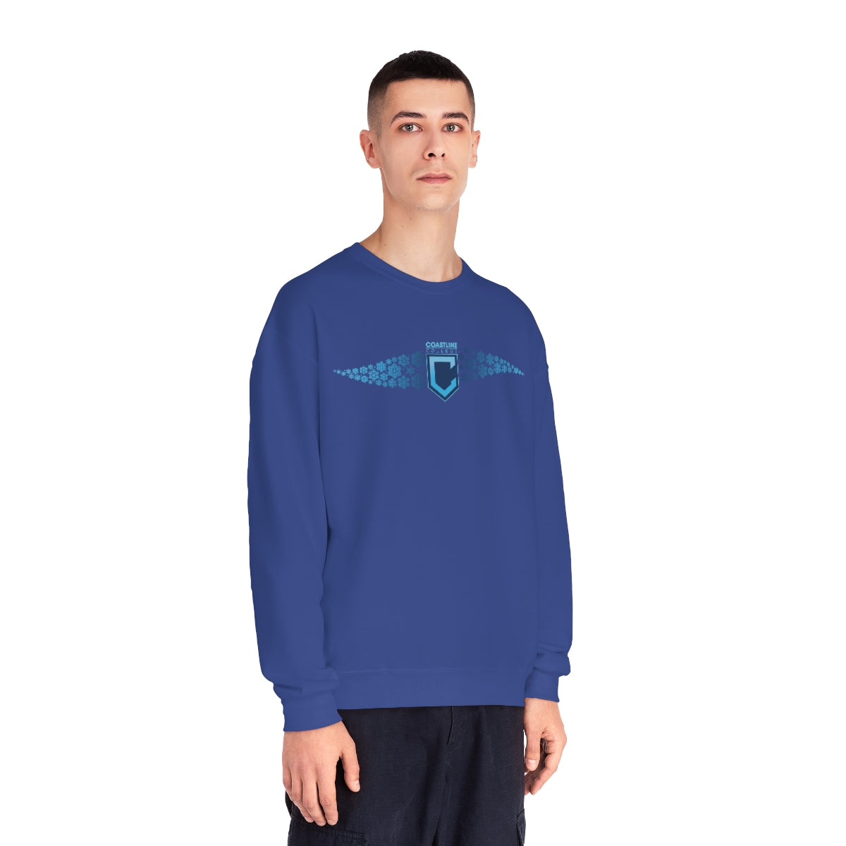 Coastline Winter Wave Unisex NuBlend® Crewneck Sweatshirt