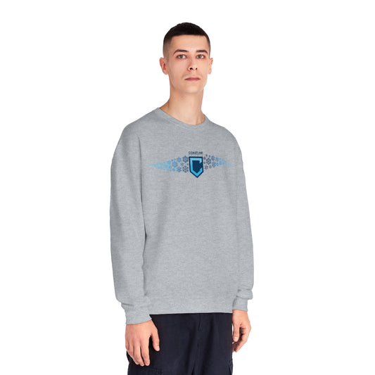 Coastline Winter Wave Unisex NuBlend® Crewneck Sweatshirt