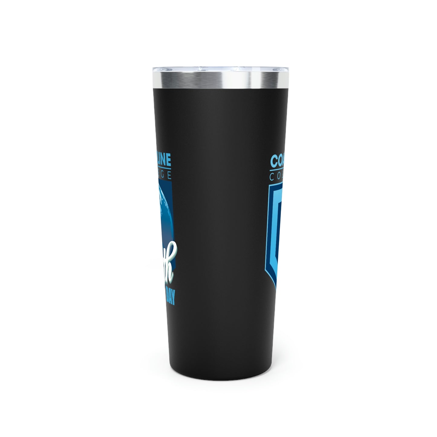 Coastline Earth Day Copper Vacuum Insulated Tumbler, 22oz