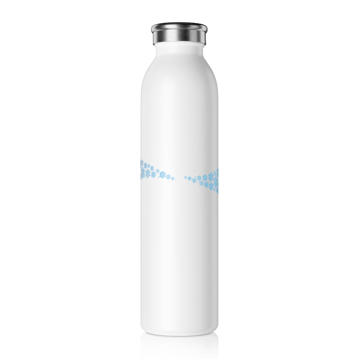 Coastline Winter Wave Slim Water Bottle