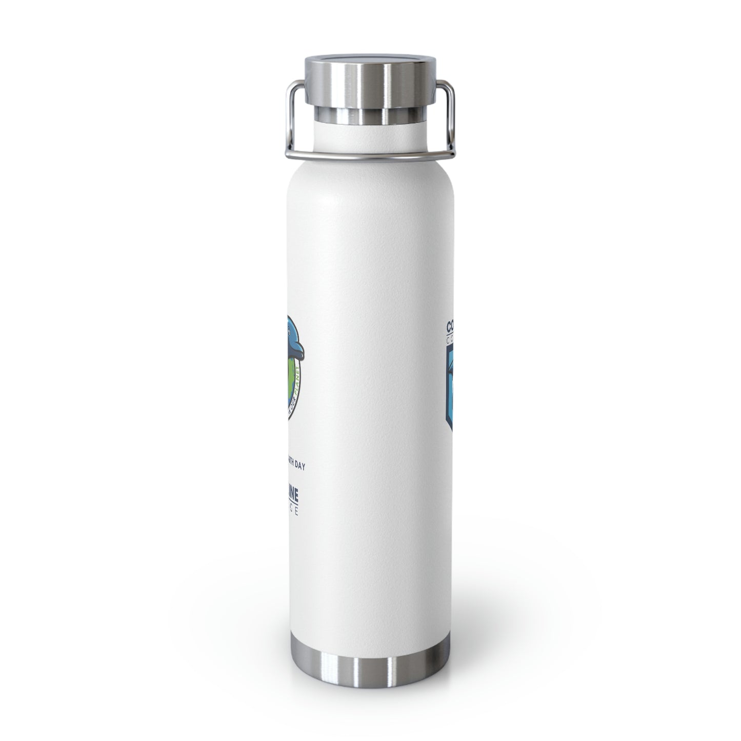 Fin Invest In Our Oceans Copper Vacuum Insulated Bottle, 22oz