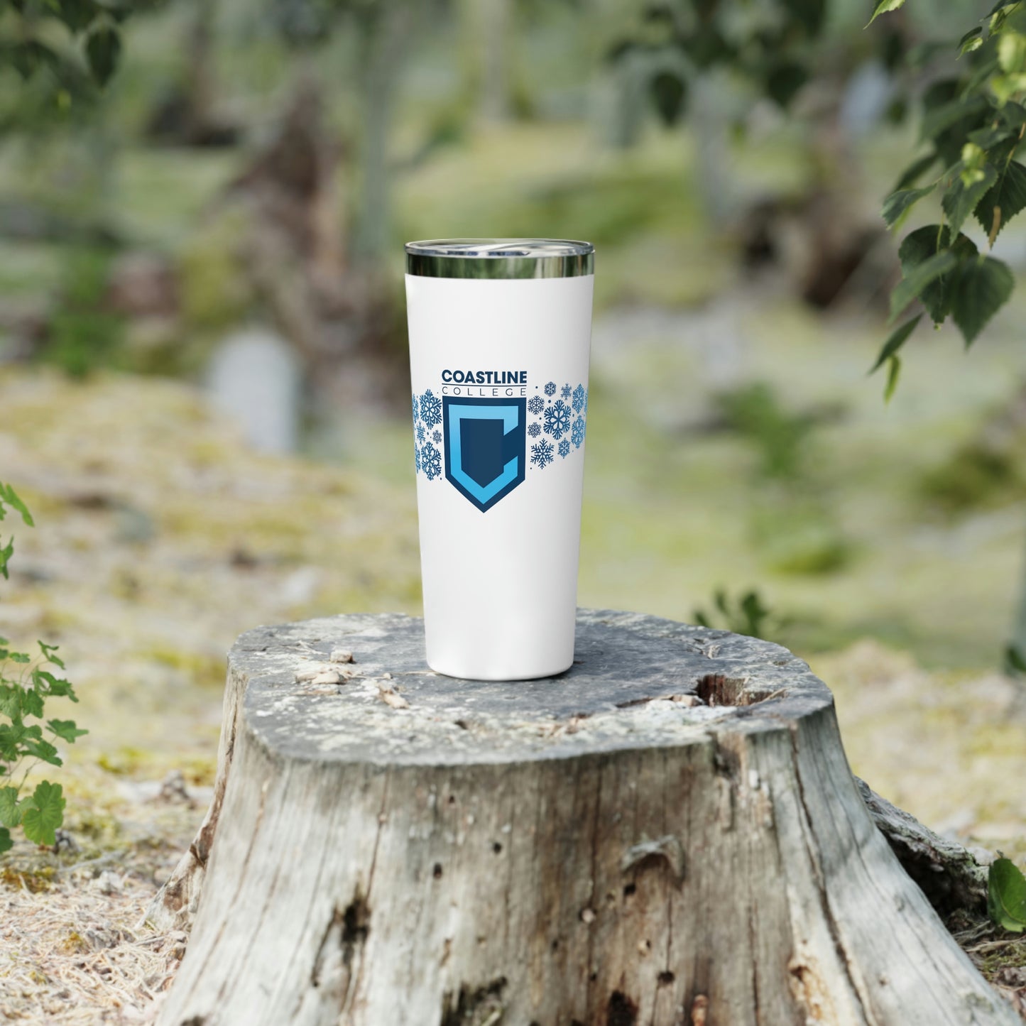 Coastline Winter Wave Copper Vacuum Insulated Tumbler, 22oz