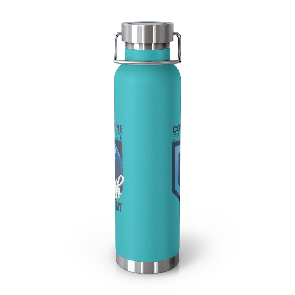 Coastline Earth Day Copper Vacuum Insulated Bottle, 22oz