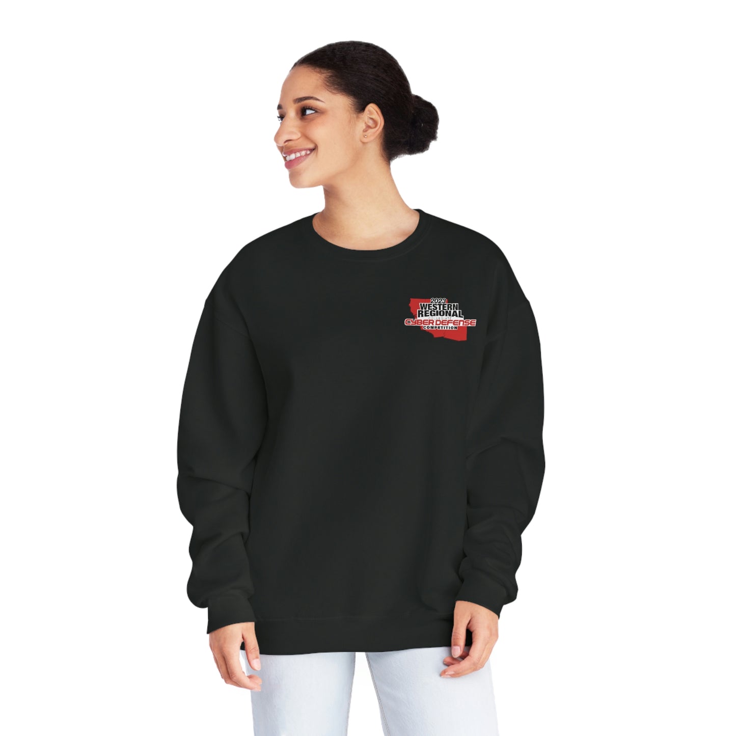 WRCCDC 2023 Competition Unisex NuBlend® Crewneck Sweatshirt - Small Logo