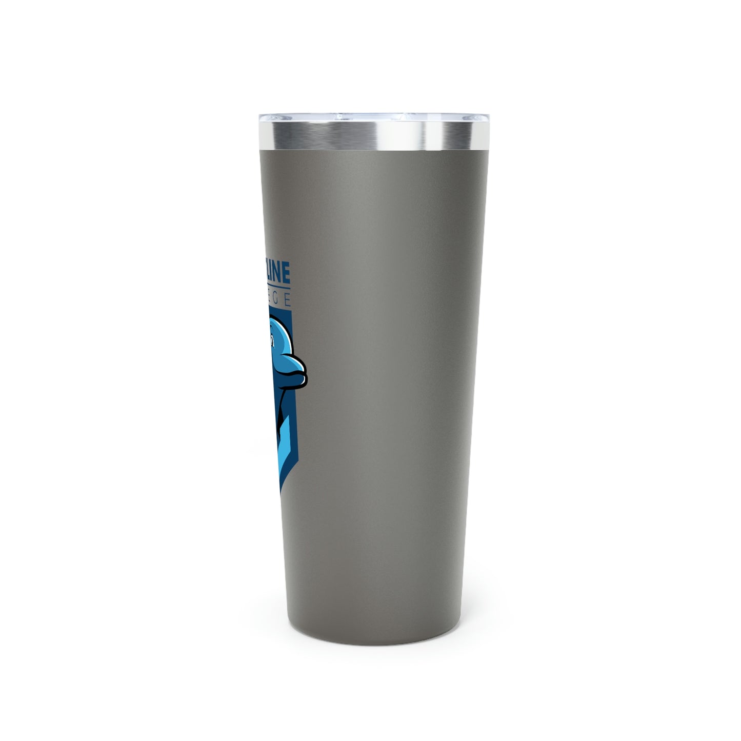 Fin Collection Copper Vacuum Insulated Tumbler, 22oz