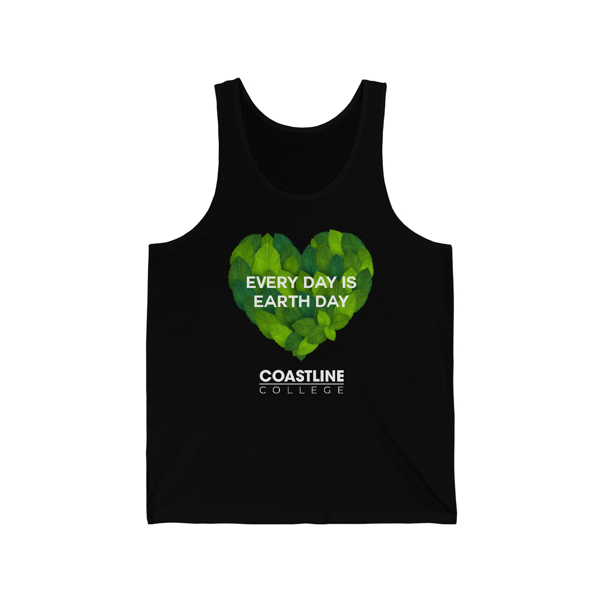 Coastline "Every Day is Earth Day" Unisex Jersey Tank