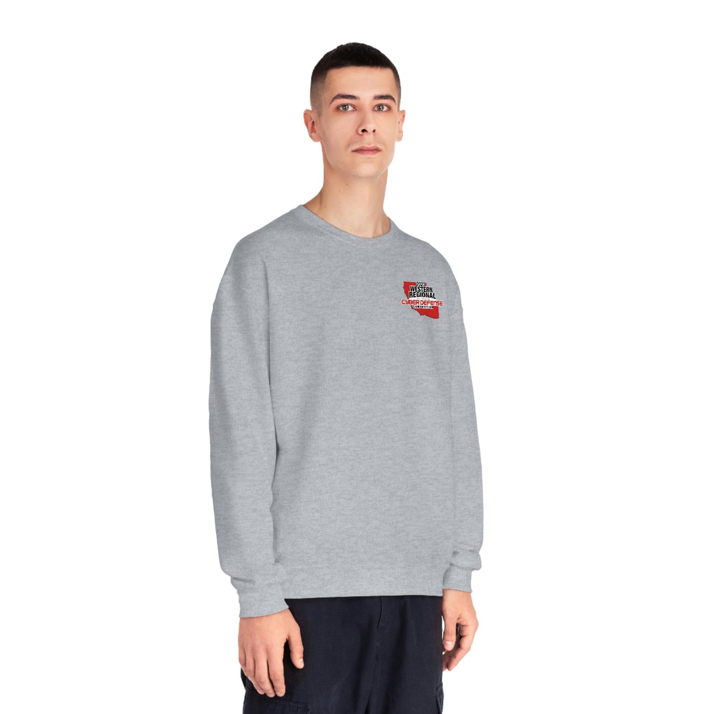 WRCCDC 2023 Competition Unisex NuBlend® Crewneck Sweatshirt - Small Logo