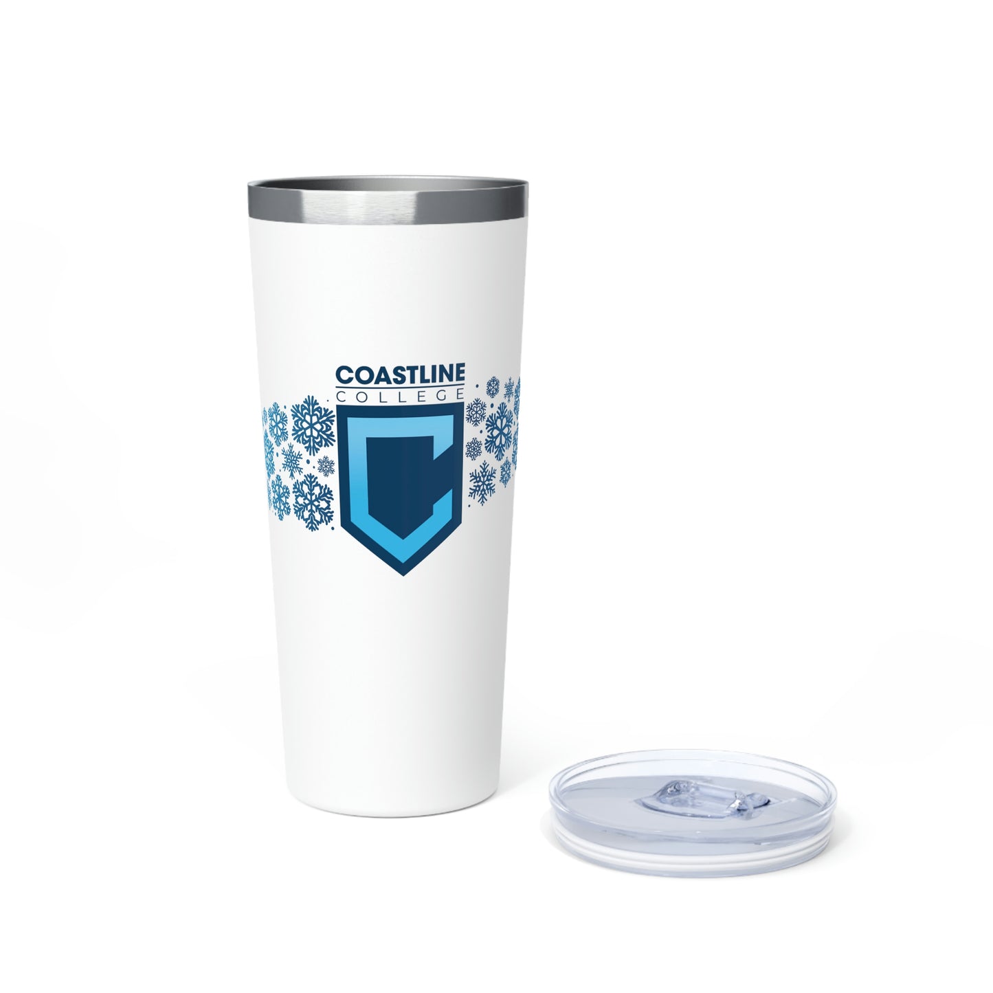 Coastline Winter Wave Copper Vacuum Insulated Tumbler, 22oz