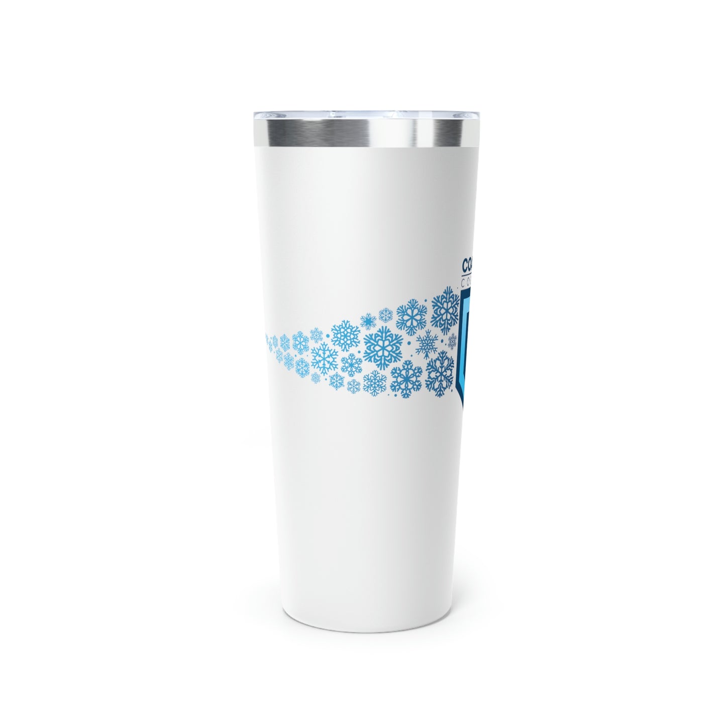 Coastline Winter Wave Copper Vacuum Insulated Tumbler, 22oz