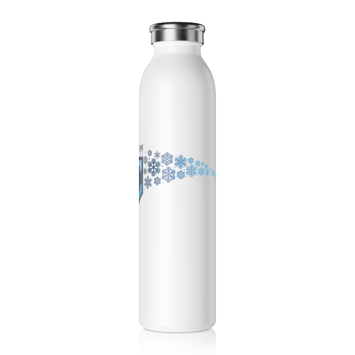 Coastline Winter Wave Slim Water Bottle
