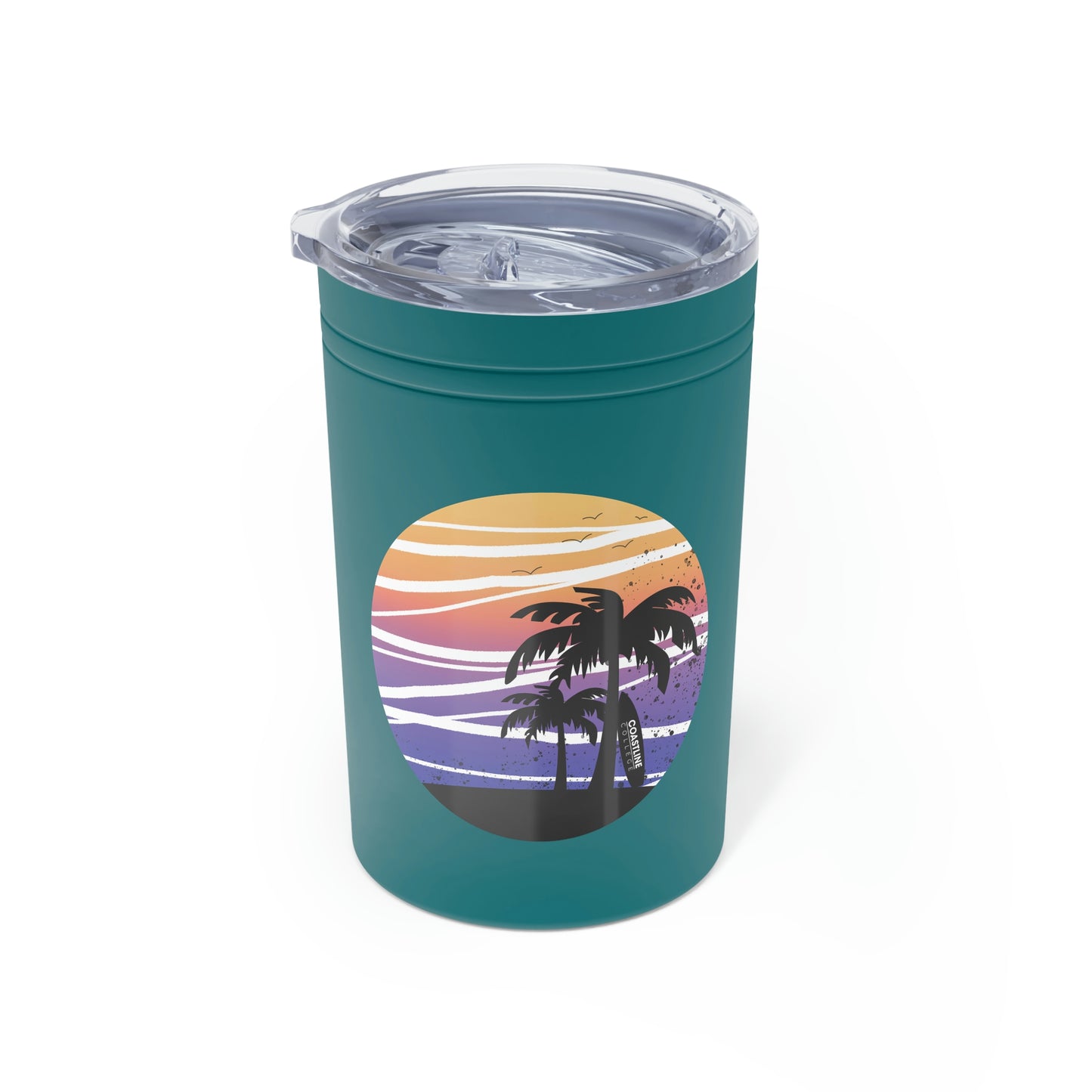Coastline Summertime Sunset Vacuum Insulated Tumbler, 11oz