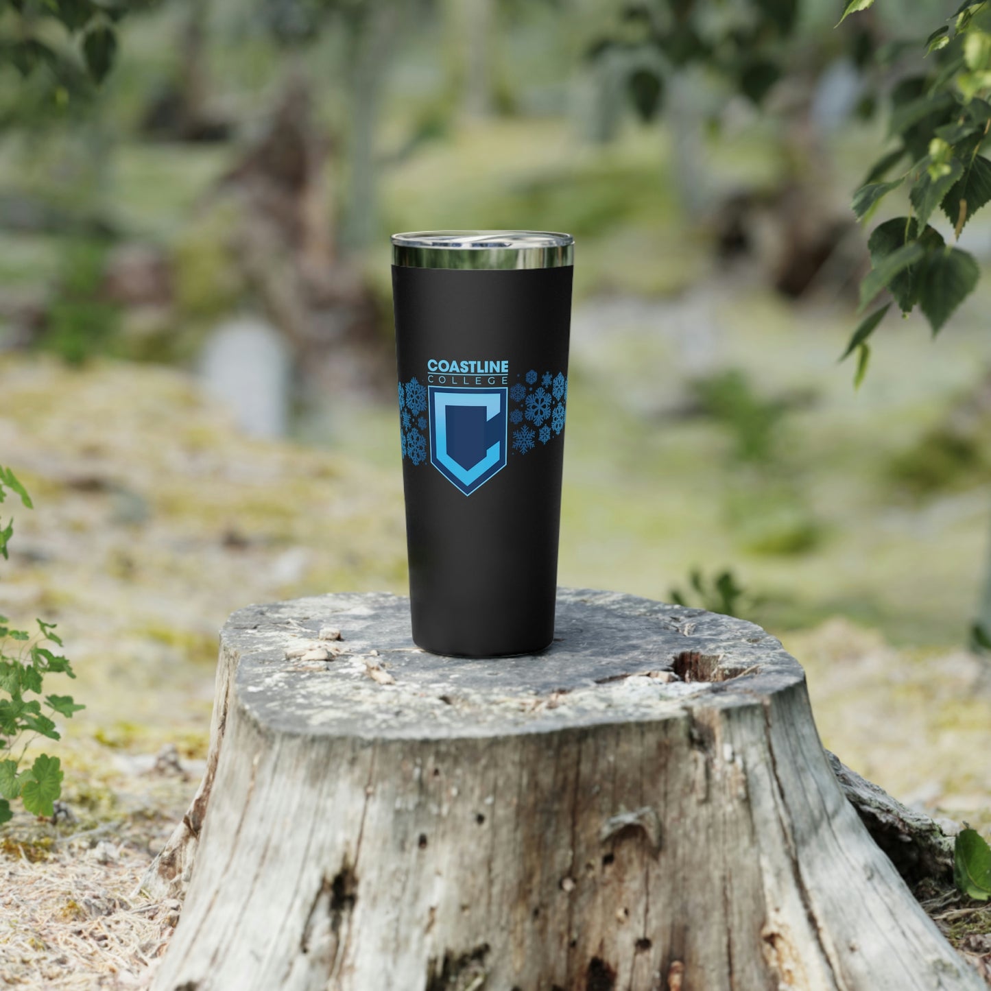 Coastline Winter Wave Copper Vacuum Insulated Tumbler, 22oz