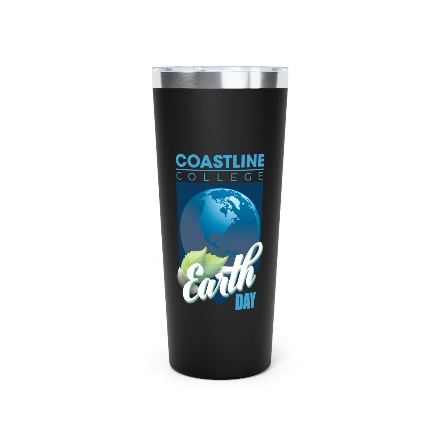 Coastline Earth Day Copper Vacuum Insulated Tumbler, 22oz