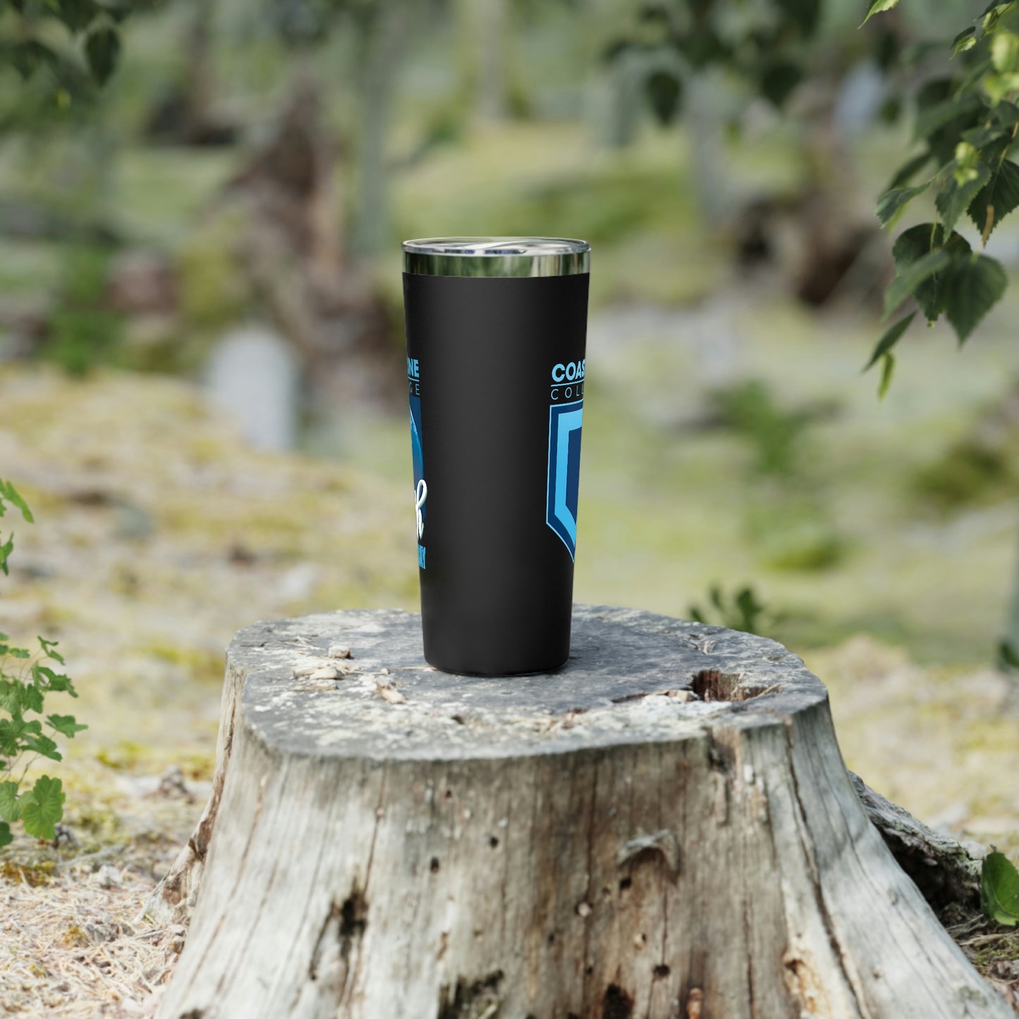 Coastline Earth Day Copper Vacuum Insulated Tumbler, 22oz