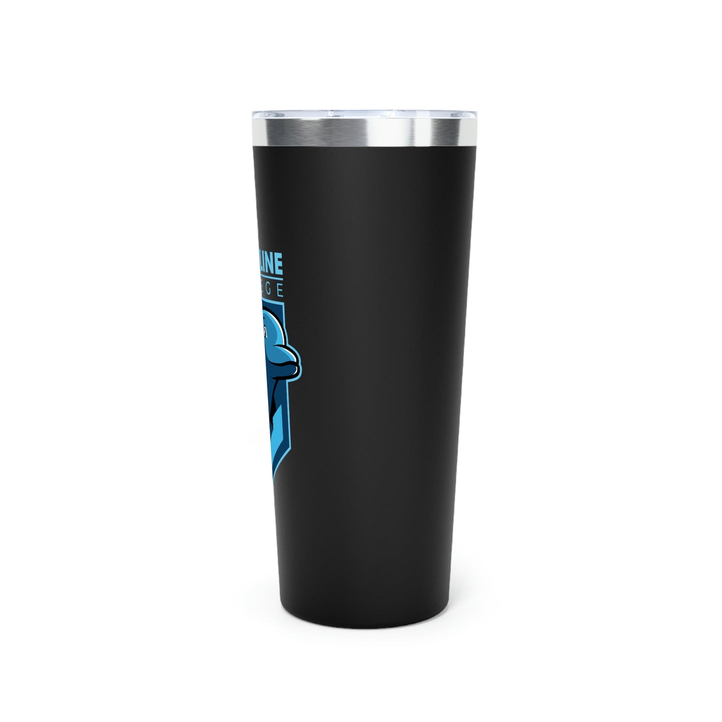 Fin Collection Copper Vacuum Insulated Tumbler, 22oz
