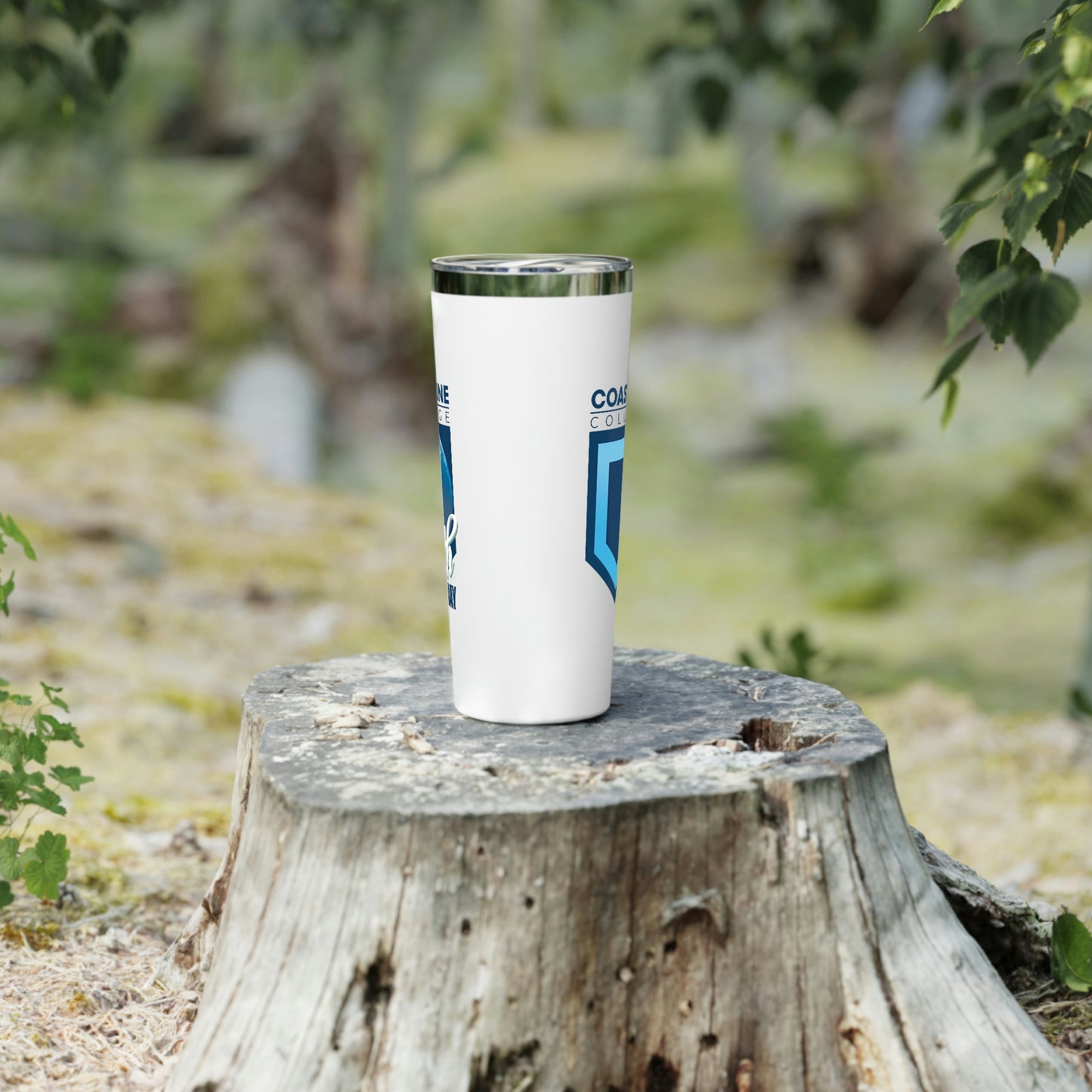 Coastline Earth Day Copper Vacuum Insulated Tumbler, 22oz