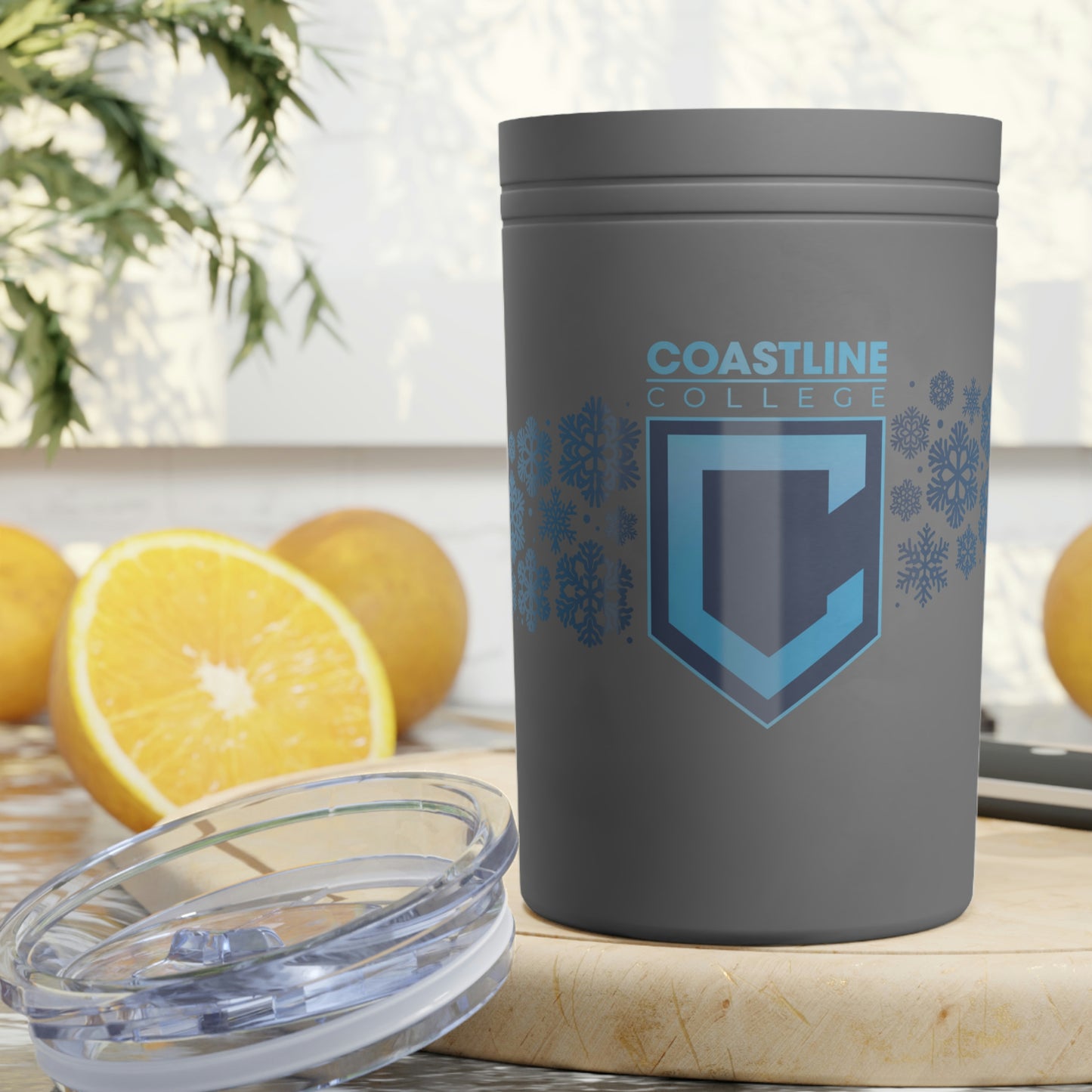 Coastline Winter Wave Vacuum Insulated Tumbler, 11oz