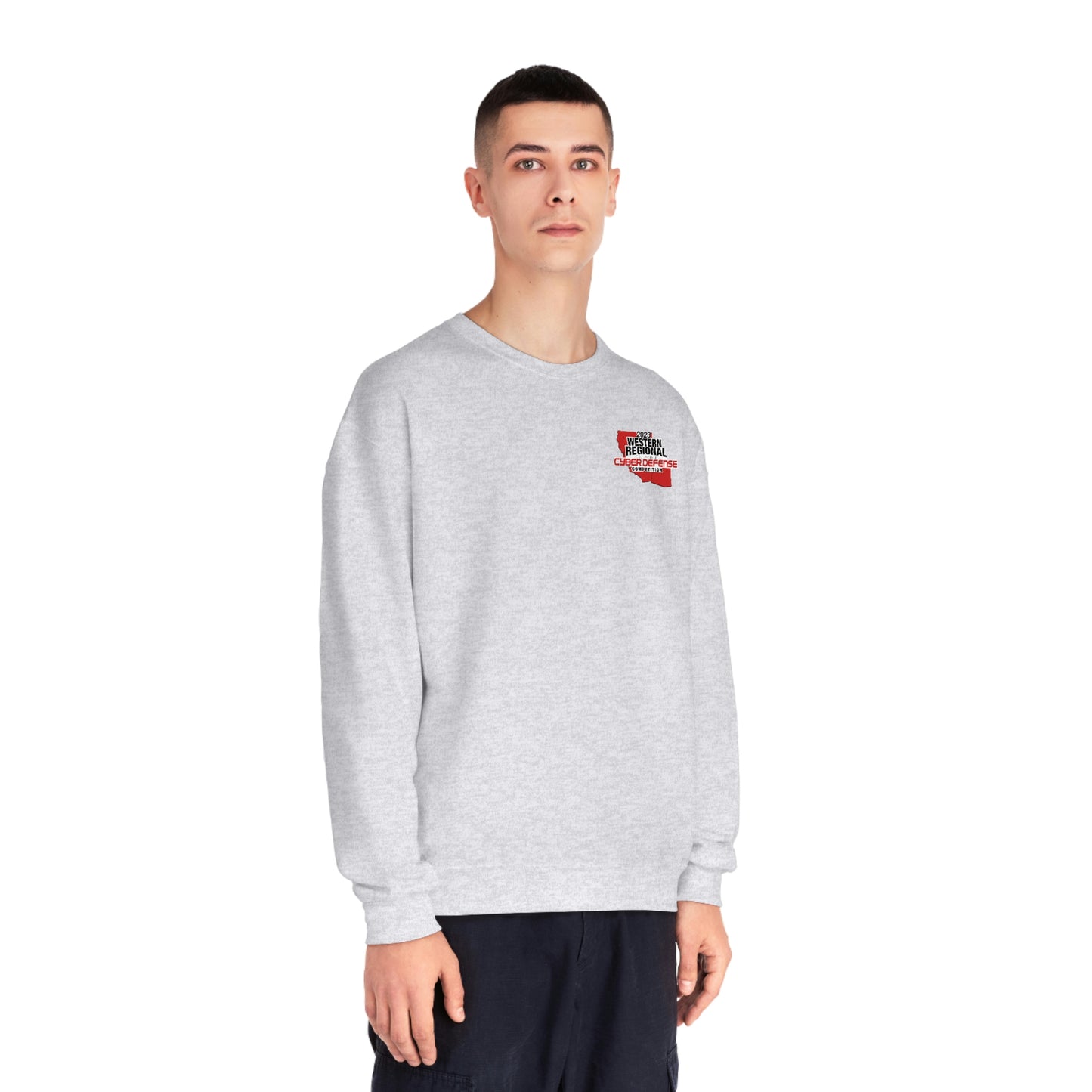 WRCCDC 2023 Competition Unisex NuBlend® Crewneck Sweatshirt - Small Logo