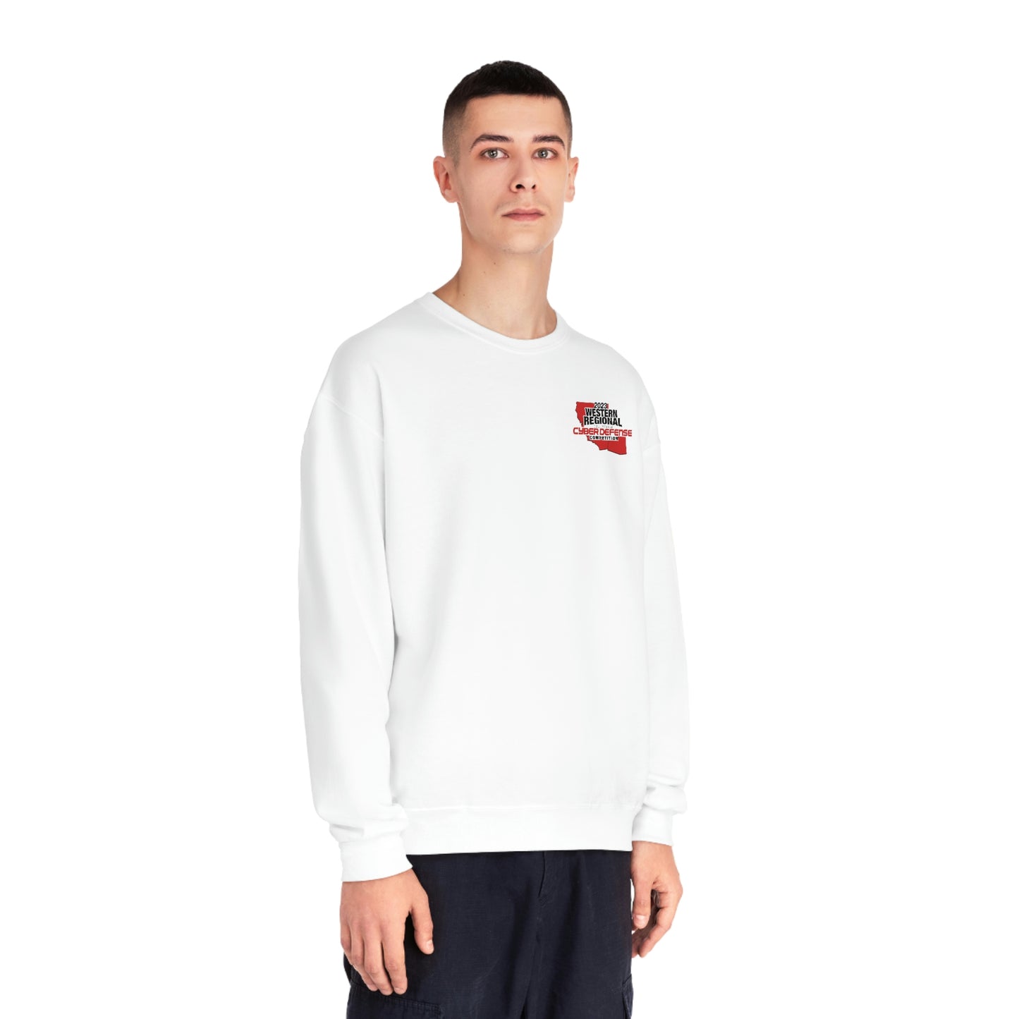 WRCCDC 2023 Competition Unisex NuBlend® Crewneck Sweatshirt - Small Logo