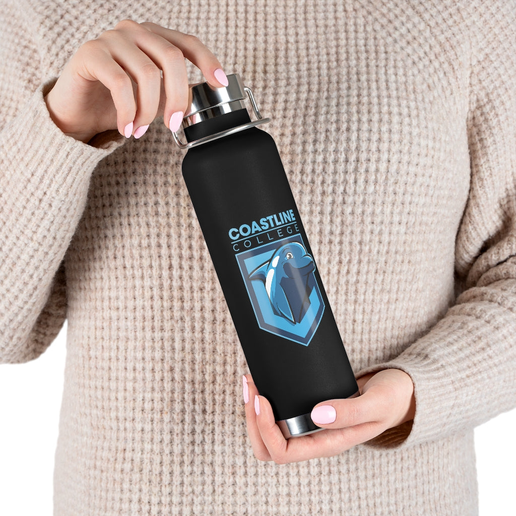 Fin Collection Copper Vacuum Insulated Bottle, 22oz