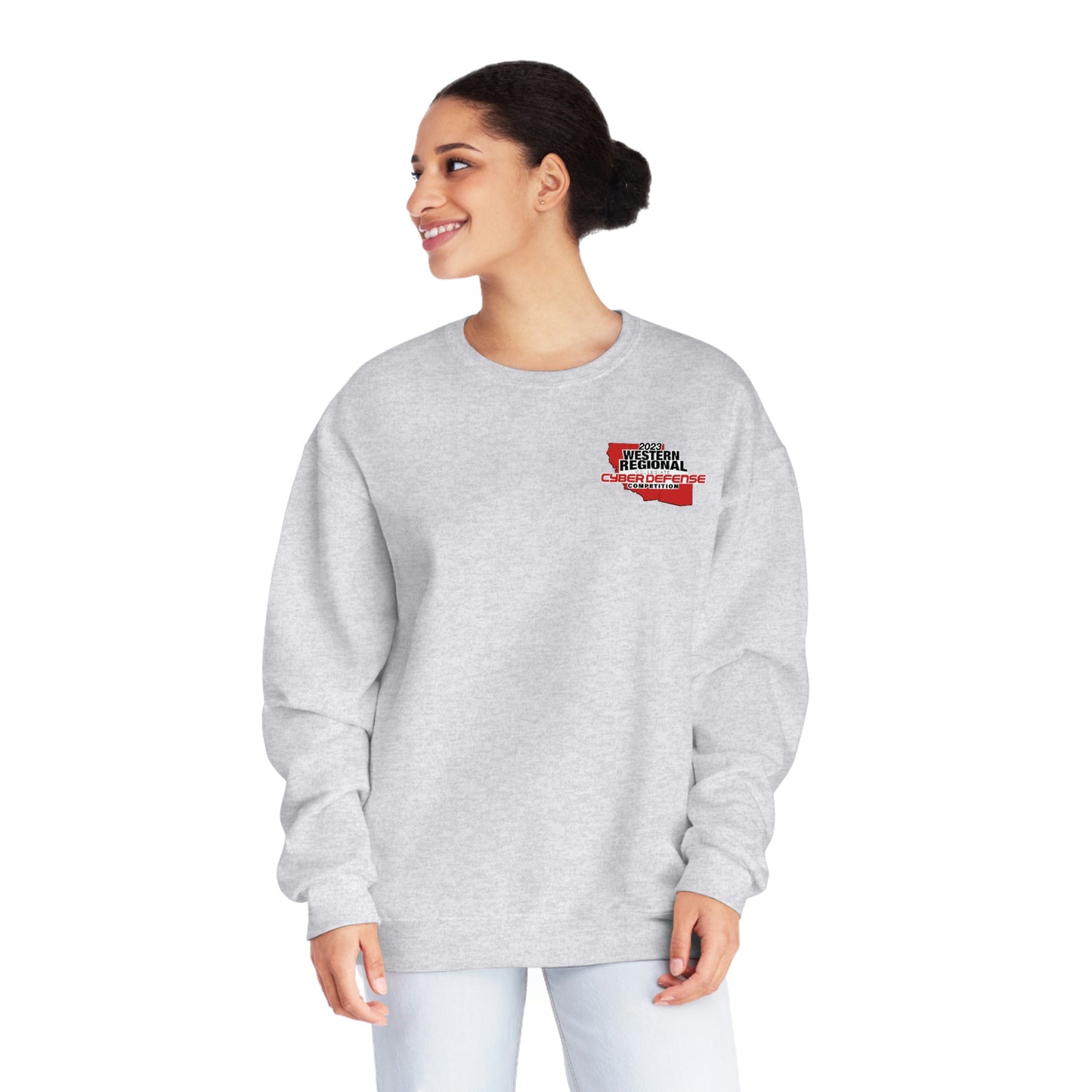 WRCCDC 2023 Competition Unisex NuBlend® Crewneck Sweatshirt - Small Logo