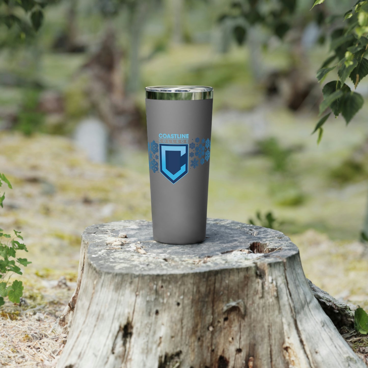 Coastline Winter Wave Copper Vacuum Insulated Tumbler, 22oz