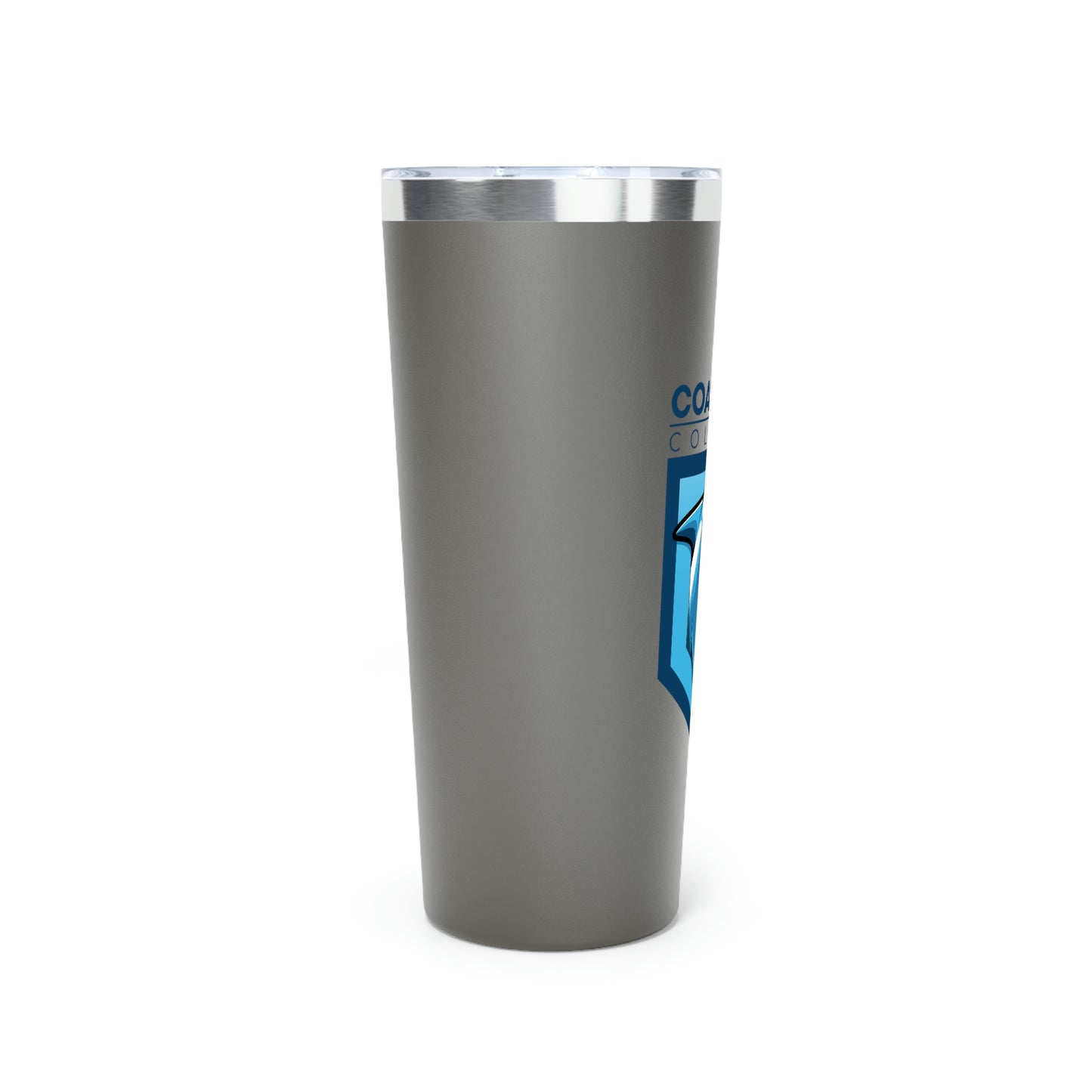 Fin Collection Copper Vacuum Insulated Tumbler, 22oz