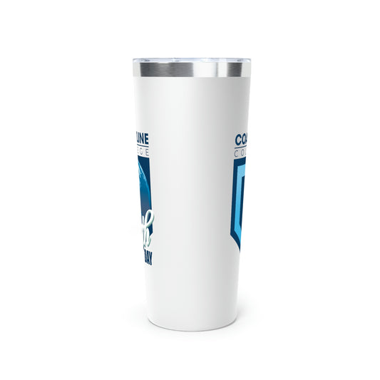 Coastline Earth Day Copper Vacuum Insulated Tumbler, 22oz