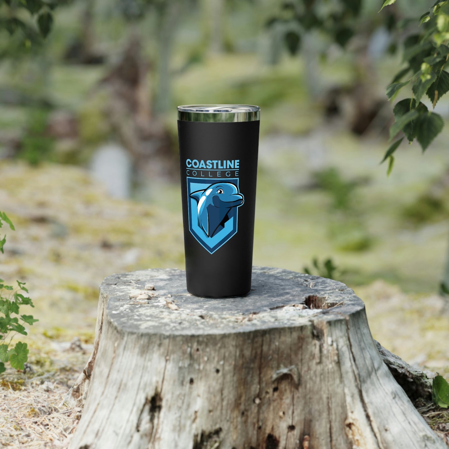 Fin Collection Copper Vacuum Insulated Tumbler, 22oz