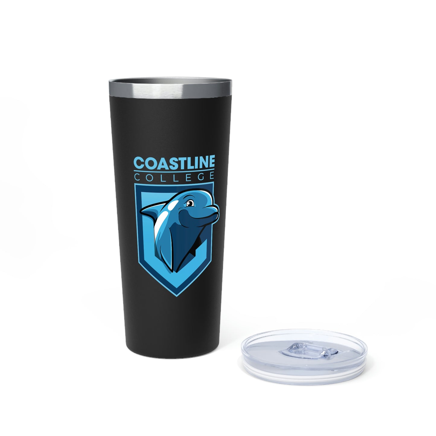 Fin Collection Copper Vacuum Insulated Tumbler, 22oz