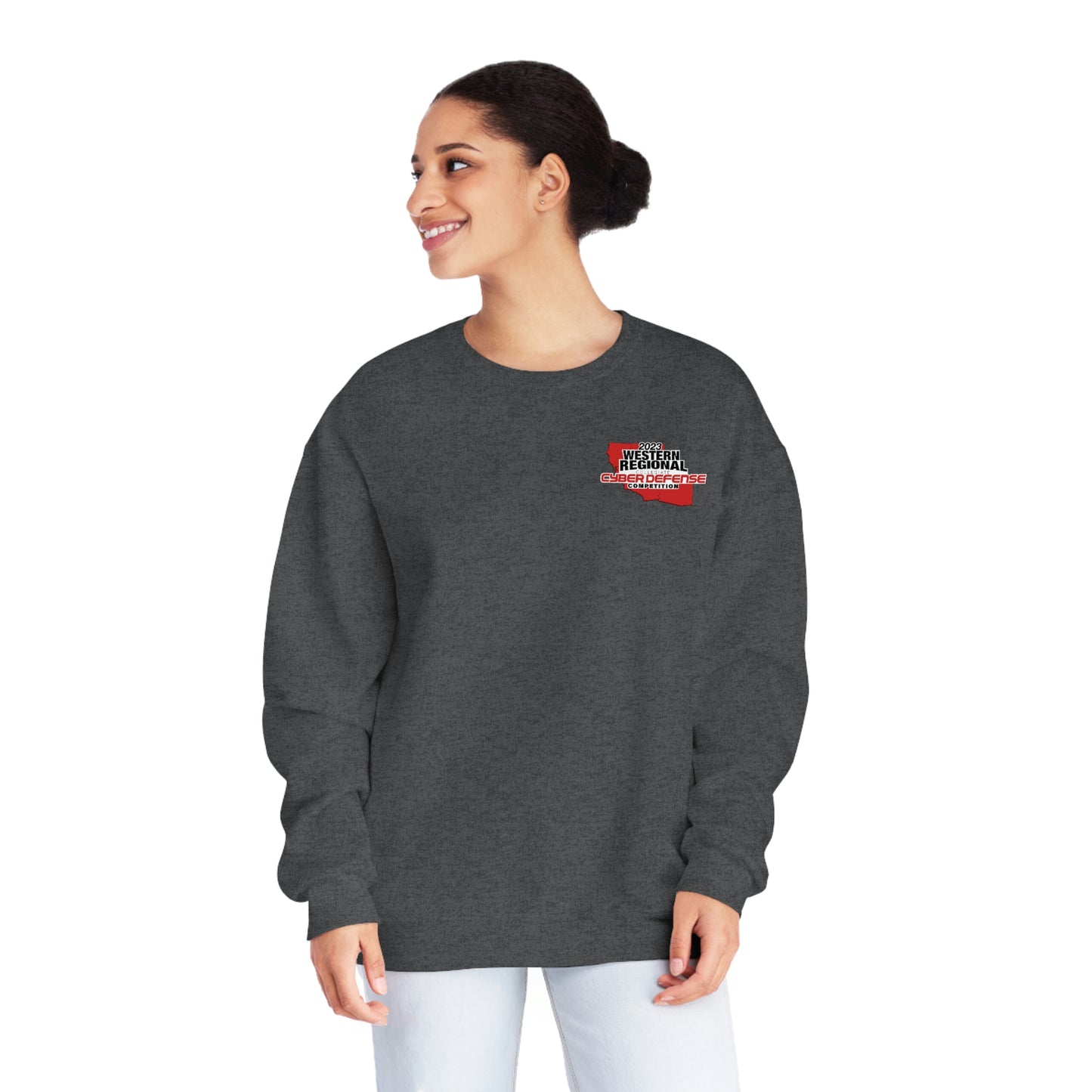 WRCCDC 2023 Competition Unisex NuBlend® Crewneck Sweatshirt - Small Logo