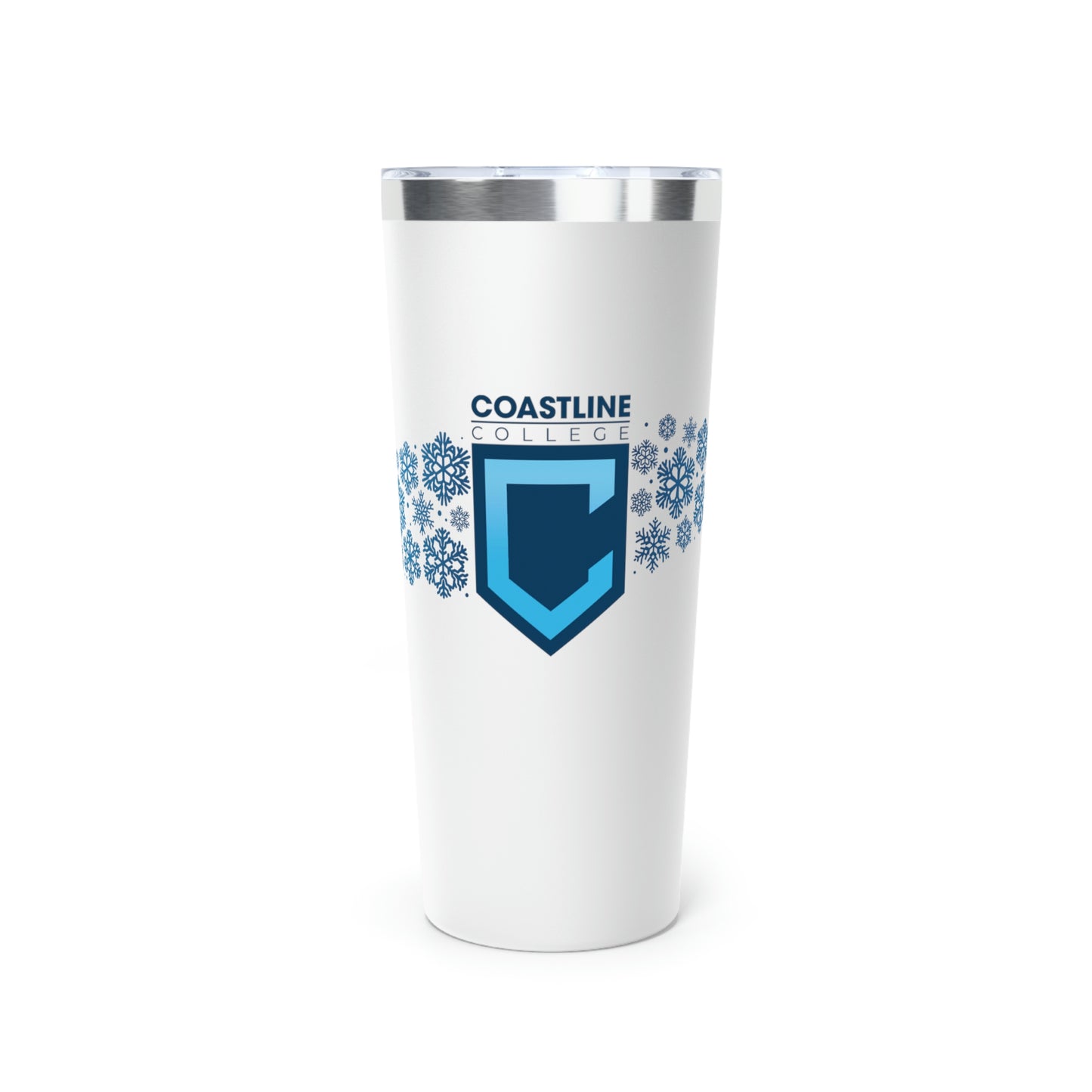 Coastline Winter Wave Copper Vacuum Insulated Tumbler, 22oz