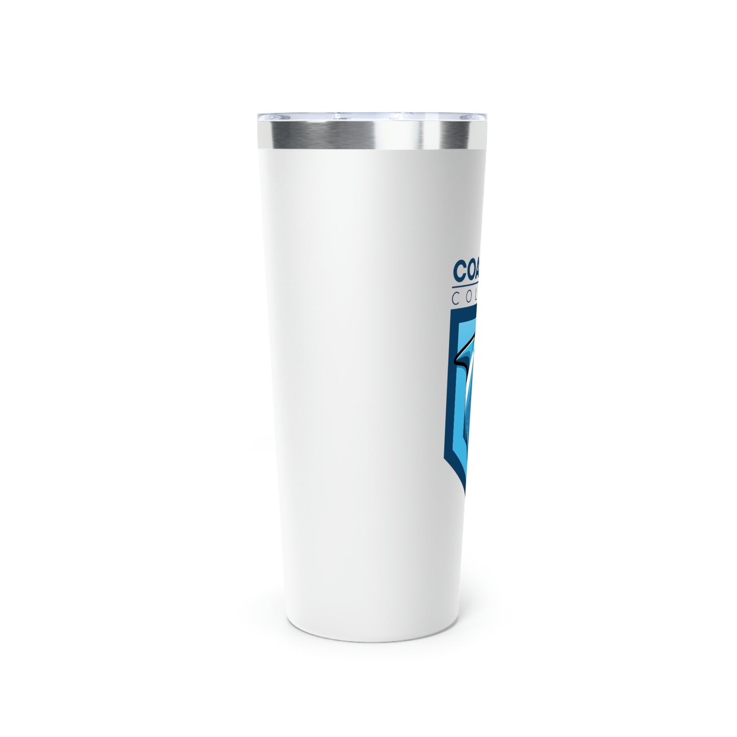 Fin Collection Copper Vacuum Insulated Tumbler, 22oz