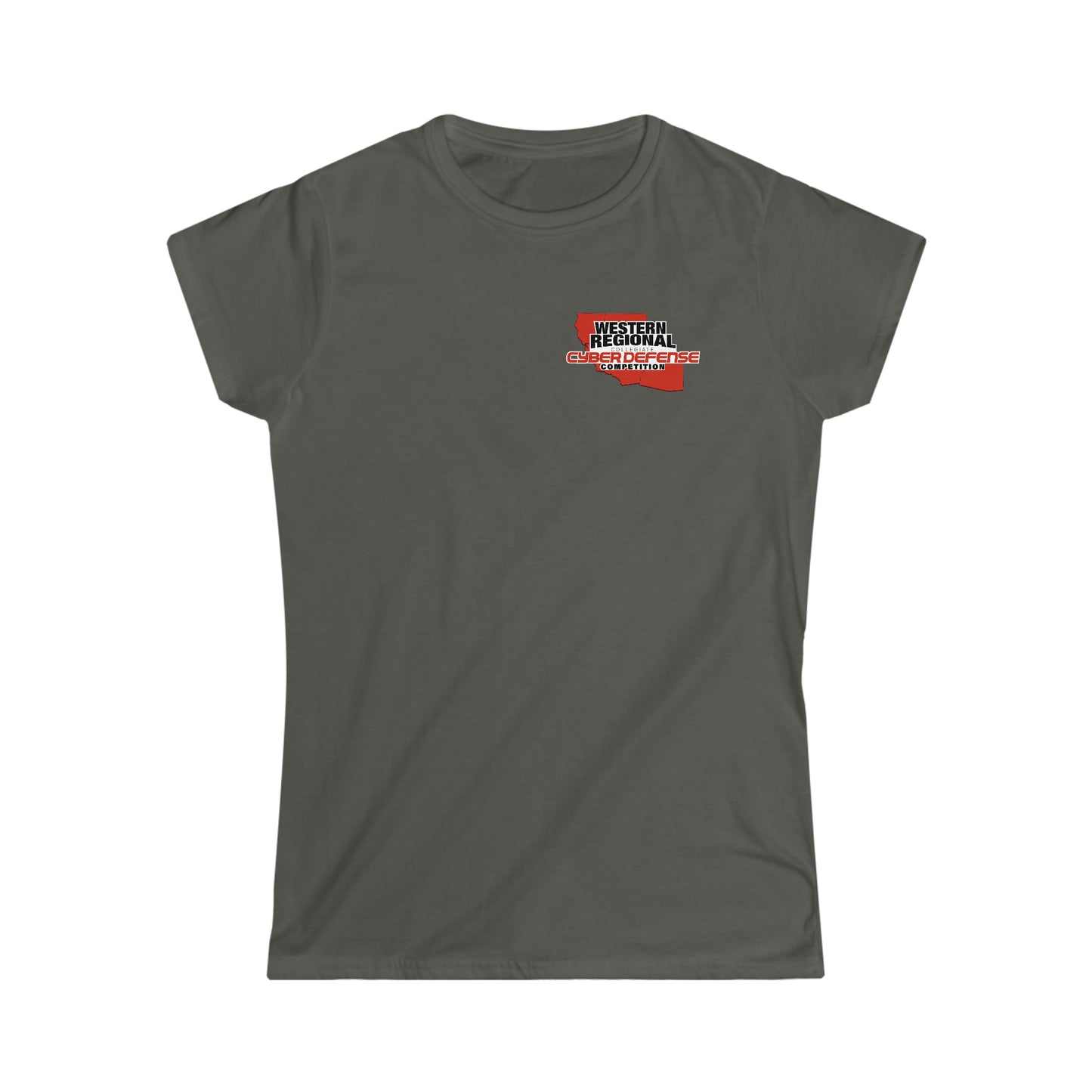WRCCDC Women's Softstyle Tee - Small Logo