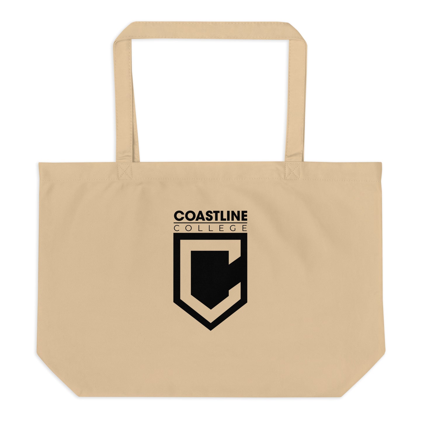 Coastline "Invest In Our Planet" Natural Large Organic Tote Bag